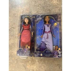2023 Disney Wish Asha of Rosas & Dahlia Posable Dolls
